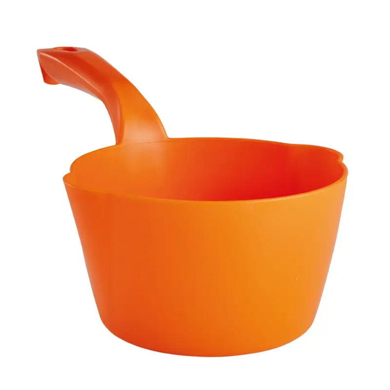 Vikan 56812 Round hand scoop 1 liter orange