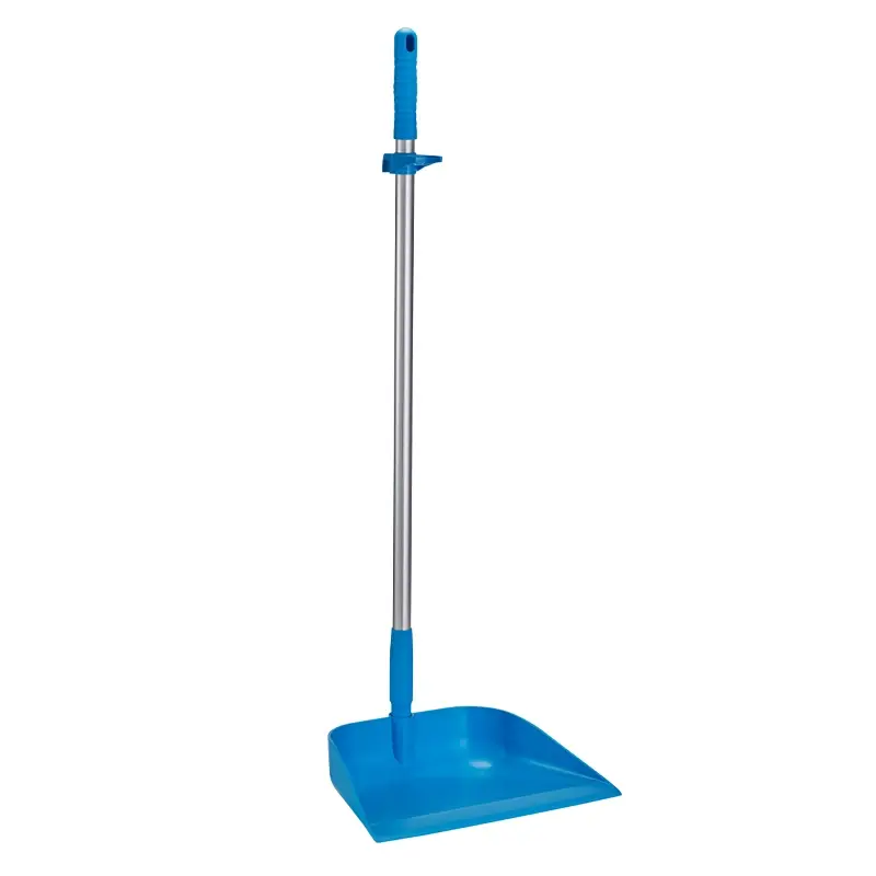 Vikan 56623 Hygienic dustpan on handle 330 mm blue