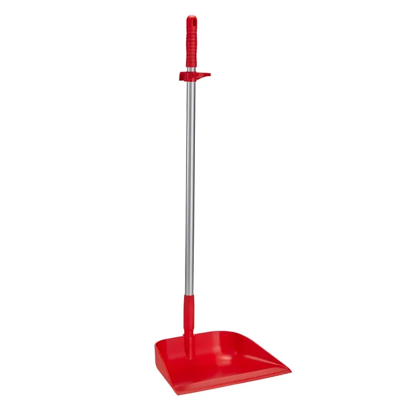 Vikan 56624 Hygienic dustpan on handle 330 mm red