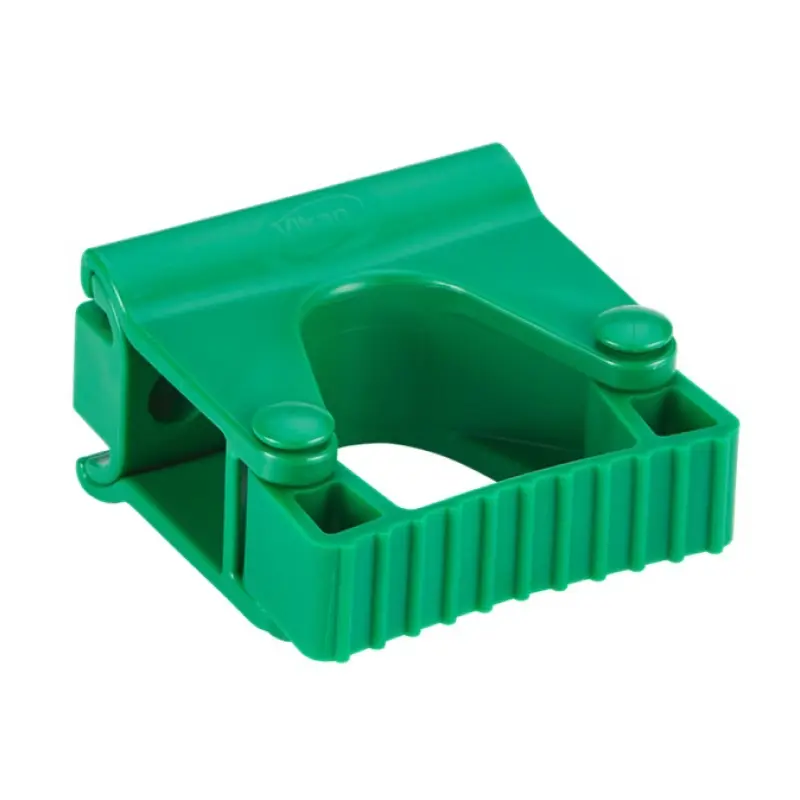 Support mural hygiénique Vikan 10132, module de fixation par sangle, 82 mm, vert