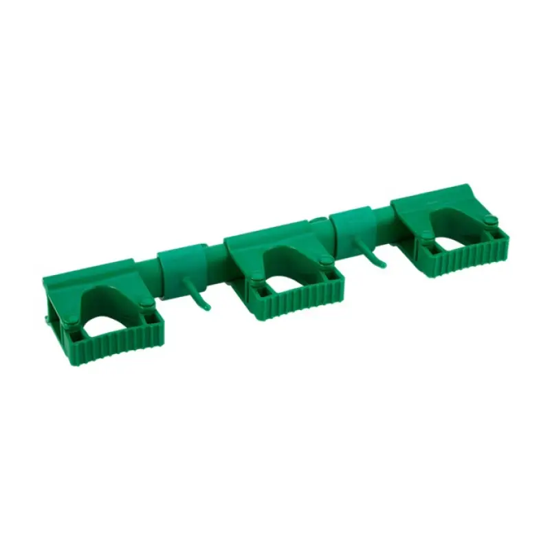 Vikan 10112 Hi-Flex hygienic wall bracket system 42 cm green