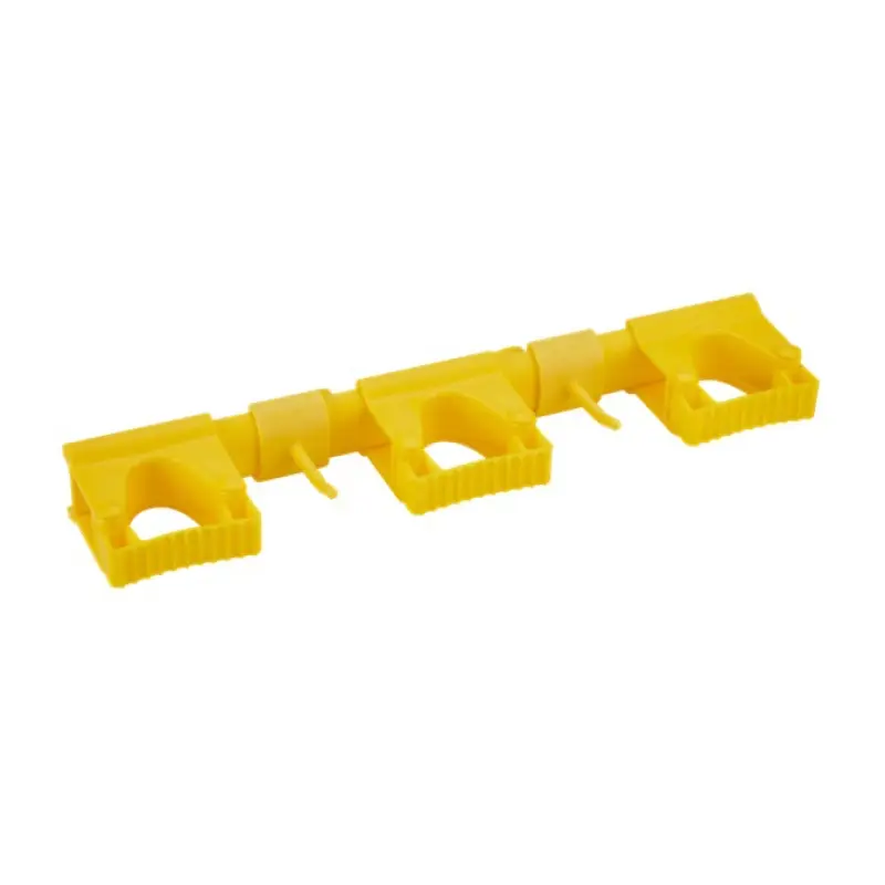 Vikan 10116 Système de fixation murale hygiénique Hi-Flex 42 cm jaune