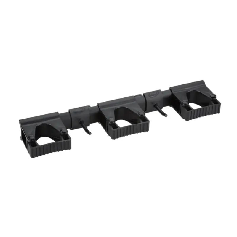 Système de fixation murale hygiénique Vikan 10119 Hi-Flex 42 cm noir