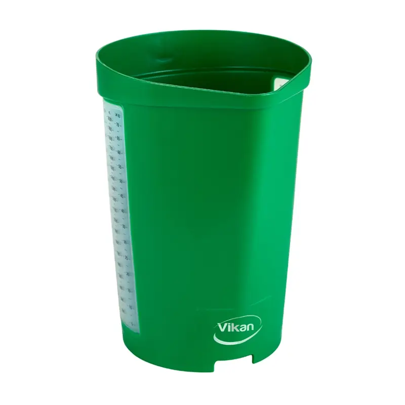 Vikan 60002 measuring cup polypropylene 2 liters green