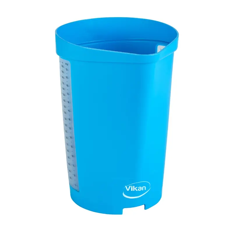 Vikan 60003 measuring cup polypropylene 2 liters blue