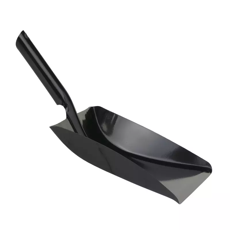 Vikan VTS 558552 metal dustpan with handle 365 mm
