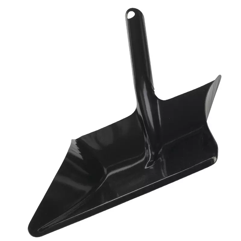 Vikan VTS 558552 metal dustpan with handle 365 mm