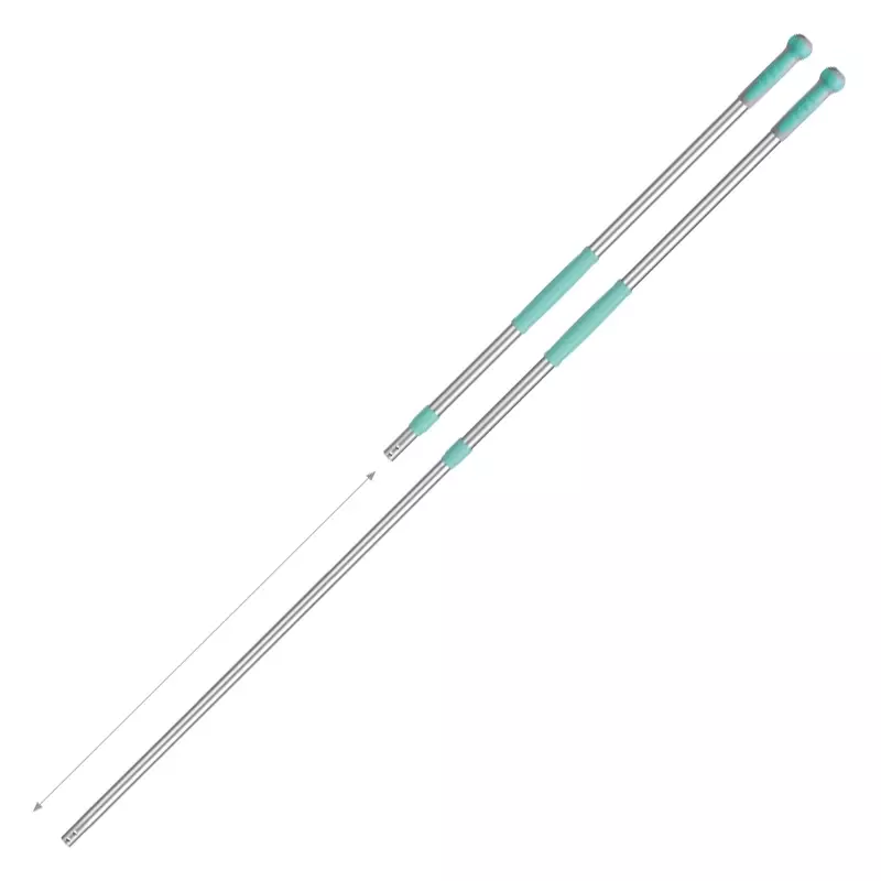 Telescopic handle TTS 00001044 102-184 cm green cap