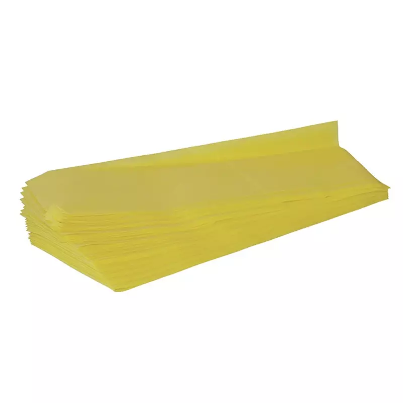 Stofwisdoek viscose geïmpregneerd 60x25 cm 20 gr geel