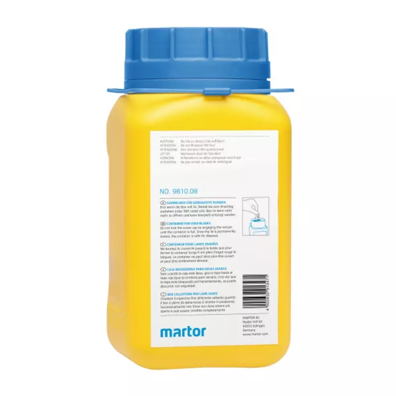 Martor 9810 verzameldoos voor gebruikte mesjes