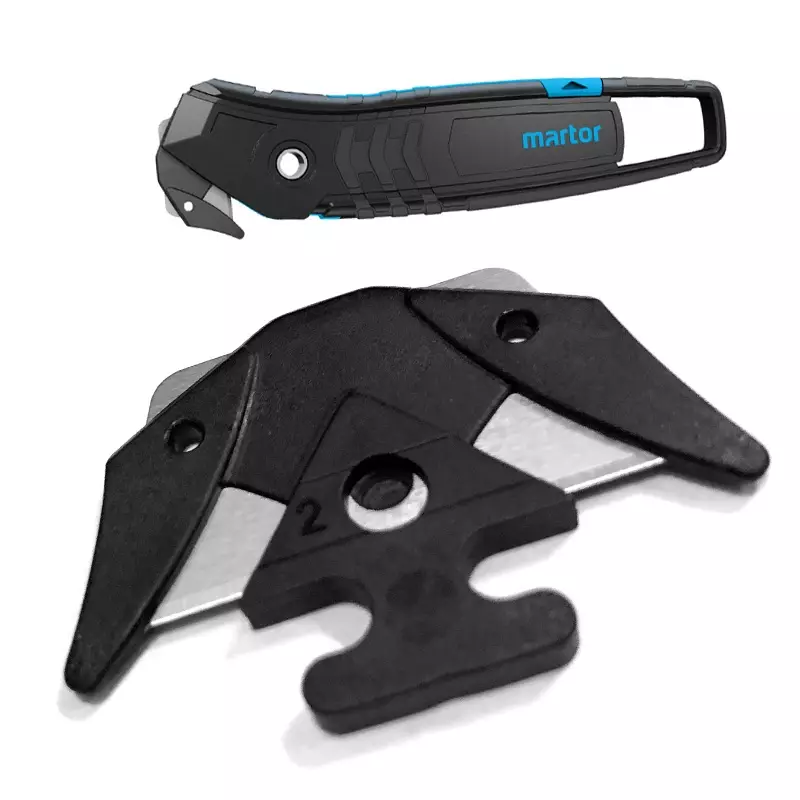 Lame en acier Martor Secumax n° 3550 pour couteau de sécurité Secumax 350