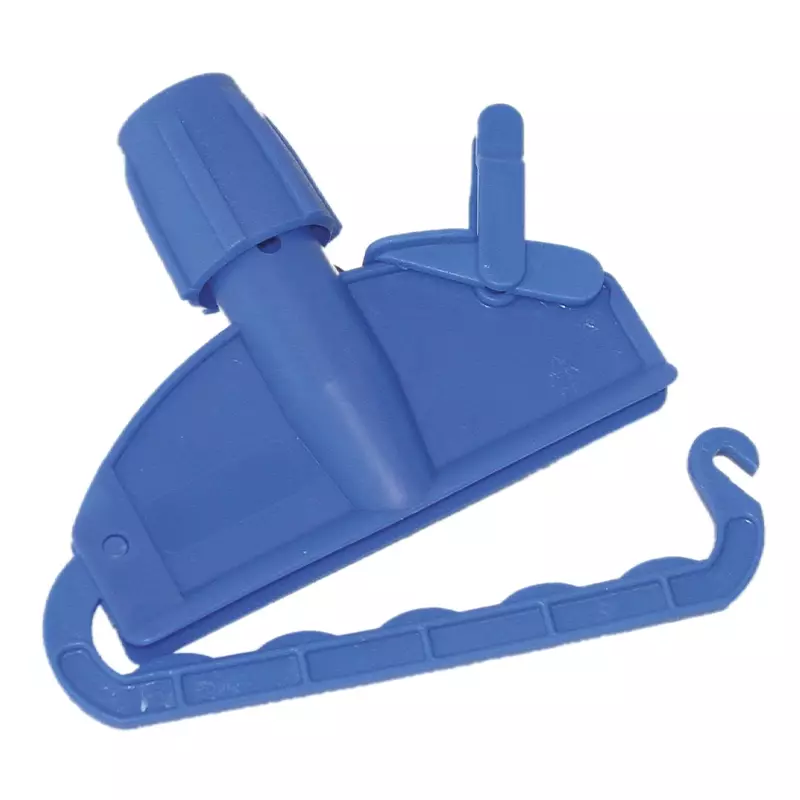 Universal plastic mop clamp, blue