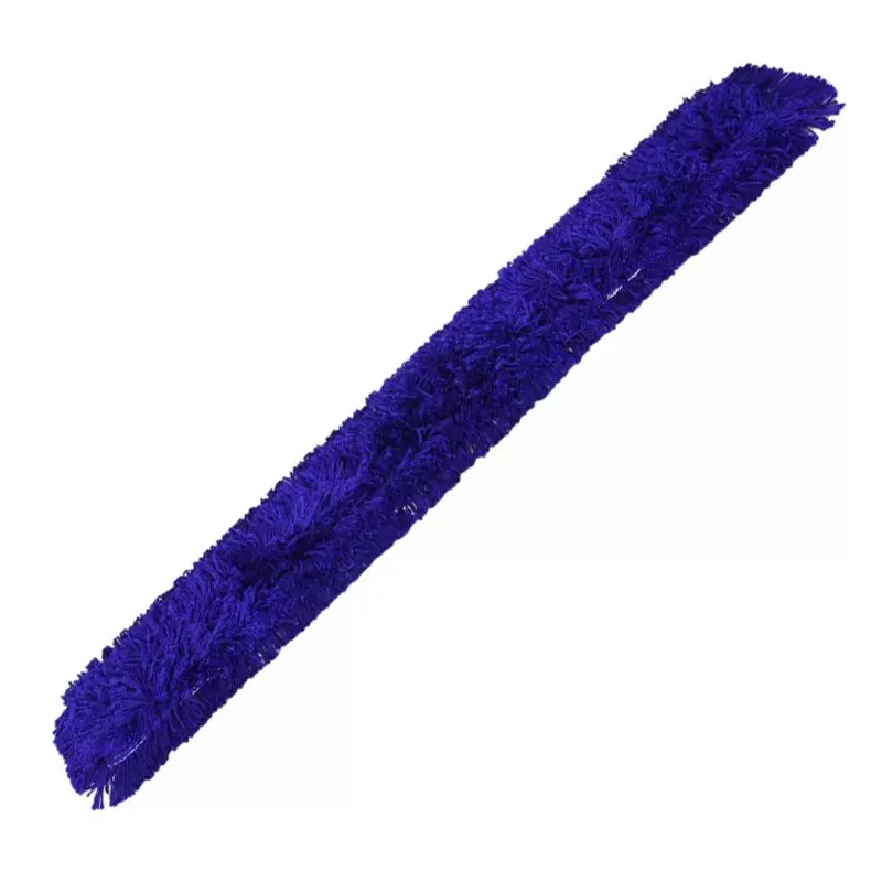 Single acrylic scissor mop cover 100 cm blue