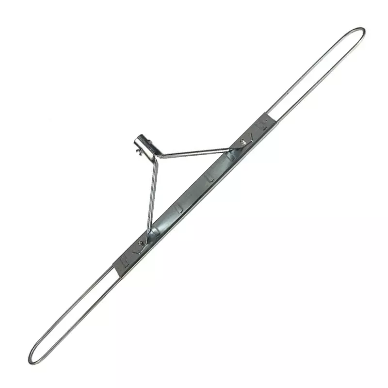 Support de housse de balai à franges, châssis métallique fixe, 160 cm