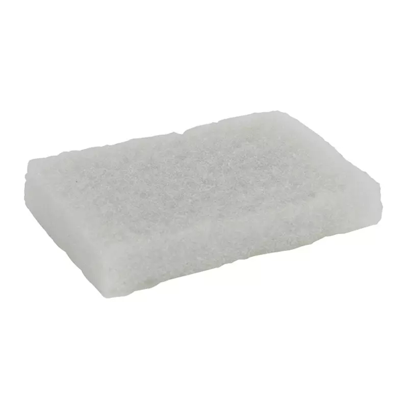Schuurpad randreiniger mini 155x95x25 mm wit
