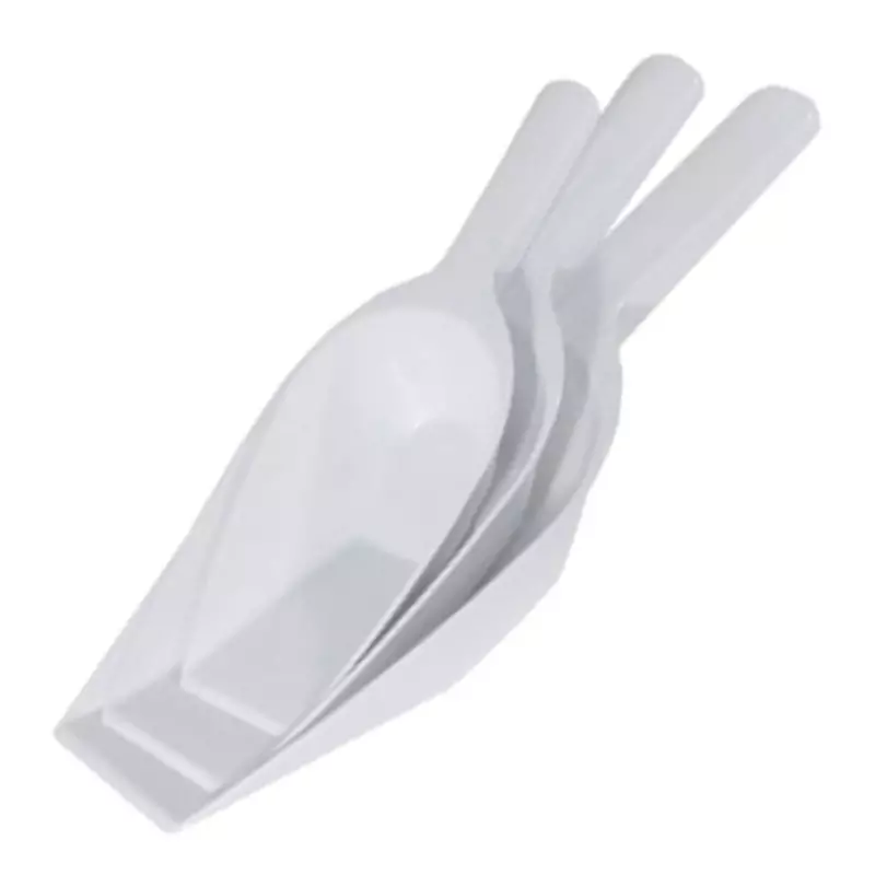 Handschep PP 19x10 cm 0,5 liter wit