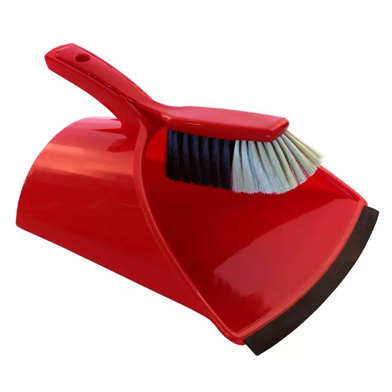Jumbo dustpan set with hood
