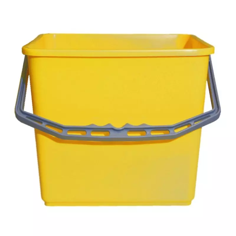 Seau à serpillière jaune 6 l