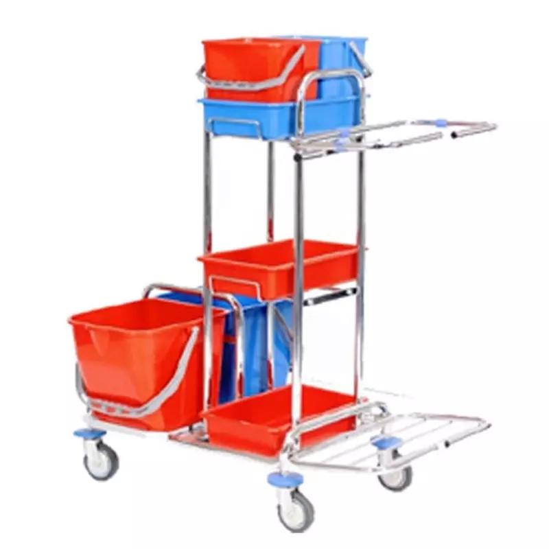 Chrome-plated work trolley Jooky 2