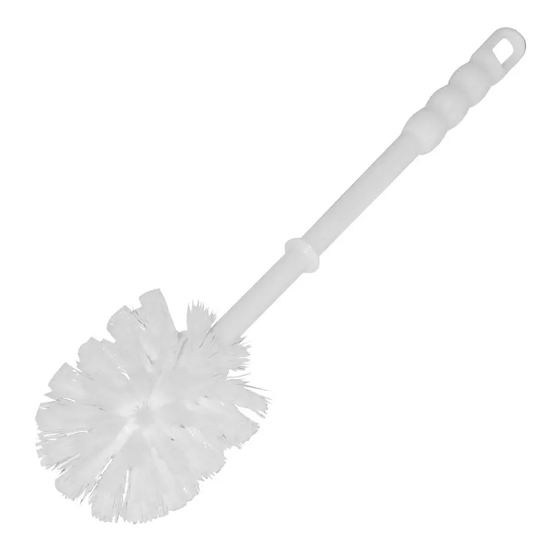 Brosse de toilette blanche en polypropylène