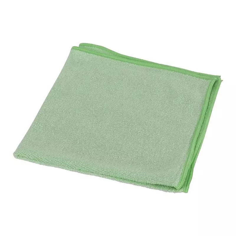 Professional microfiber cloth 40x40 cm green