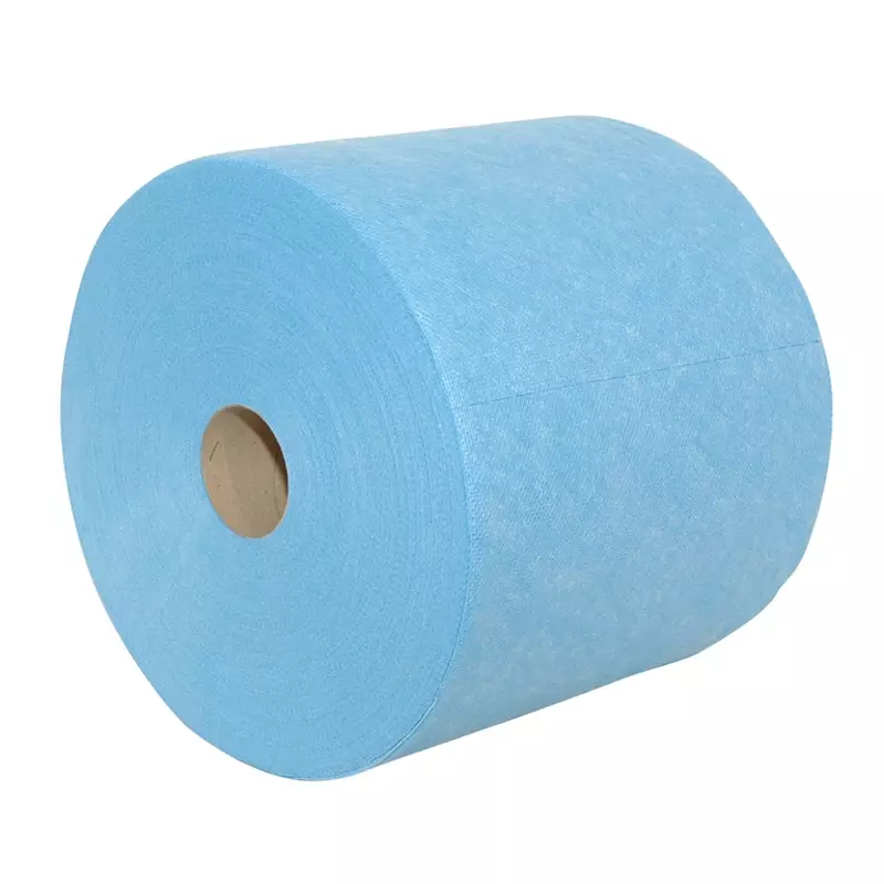 Rouleau de chiffons de nettoyage Euro Products F-wipe 38x30 cm bleu