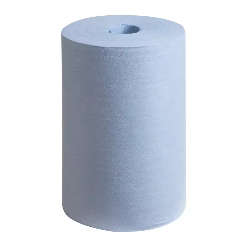 Kimberly-Clark Wypall X60 8380 poetsdoekrol 420x245 mm blauw