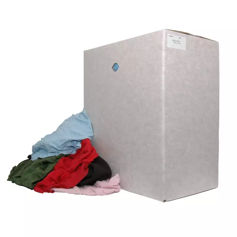 Euro Products poetslappen BTR bonte tricot gesneden