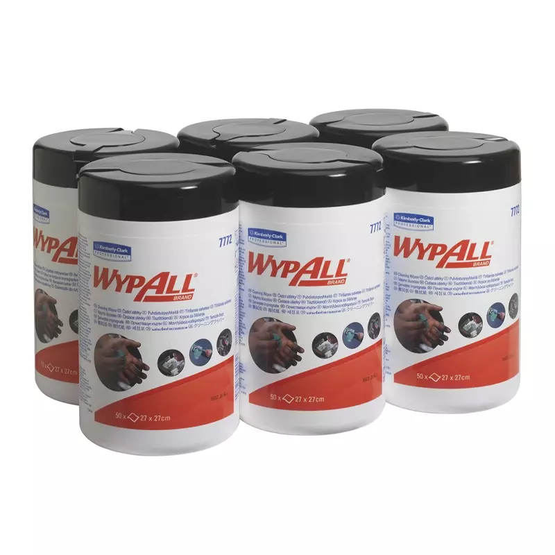 Kimberly-Clark WypAll 7772 reinigingsdoeken 27x27 cm groen