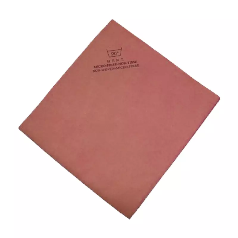 Chiffon en microfibre rouge 40 x 38 cm