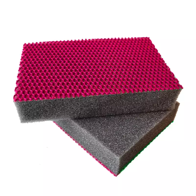 Éponge de nettoyage couleur HACCP 136x90x26 mm rouge
