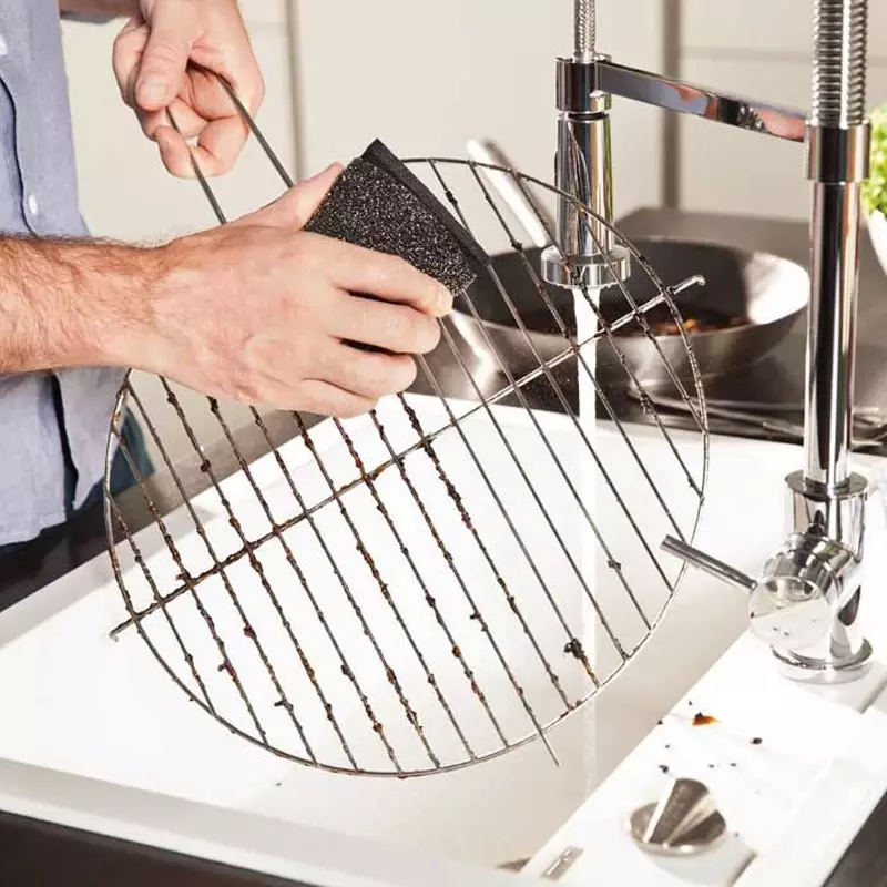 Vileda Glitzi Power Inox metalen schuursponsjes