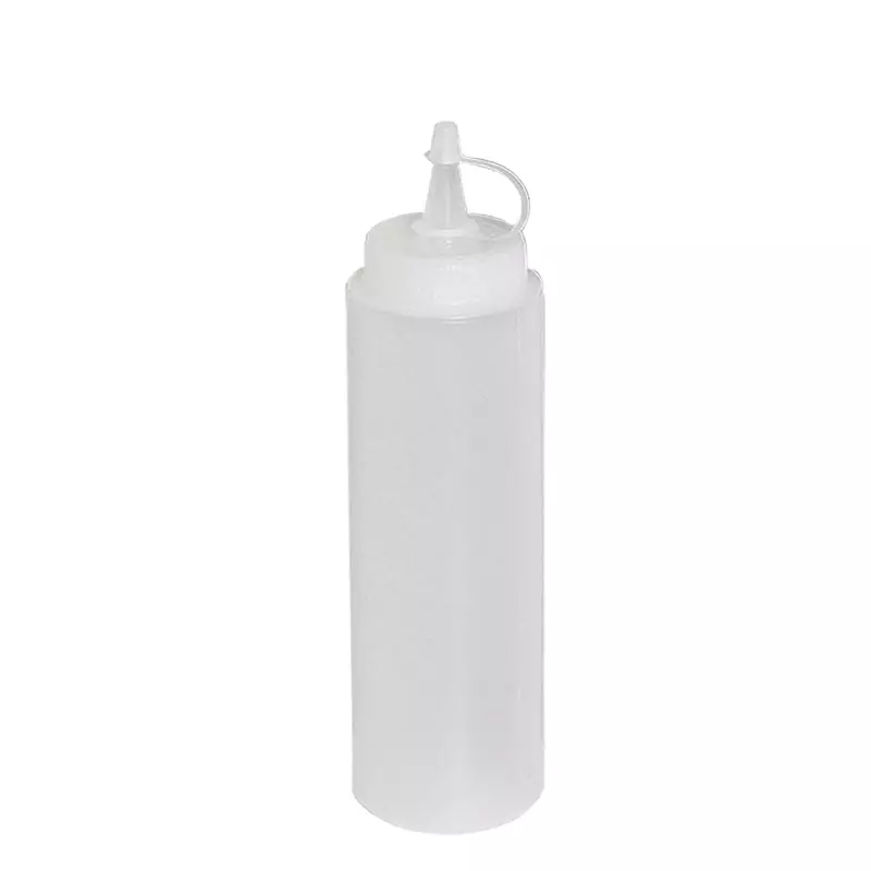 Sauce bottle PE 0.7 l transparent