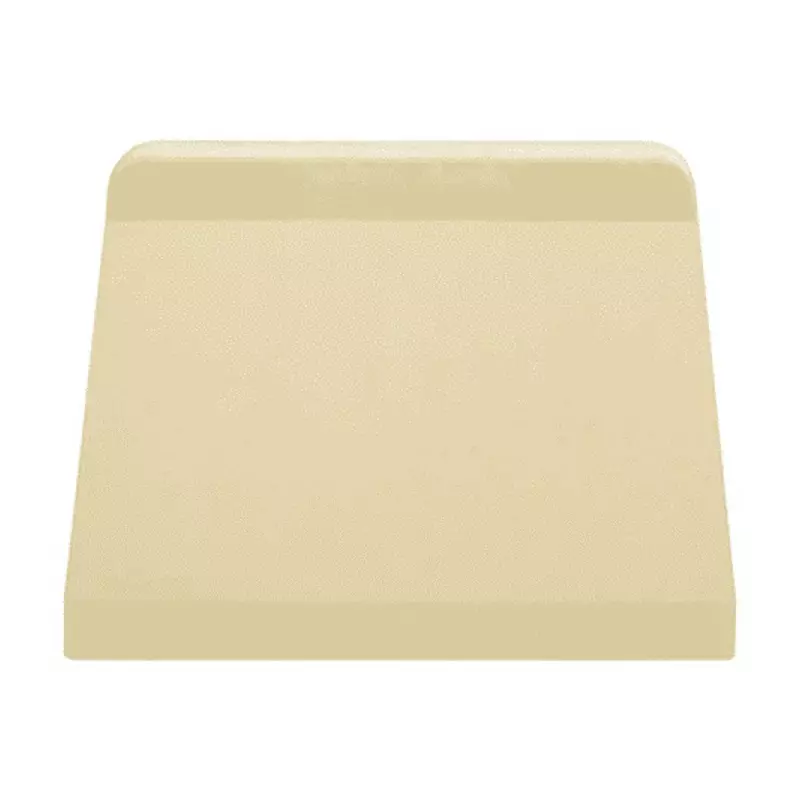 Racloir à pâte en plastique beige 132 mm