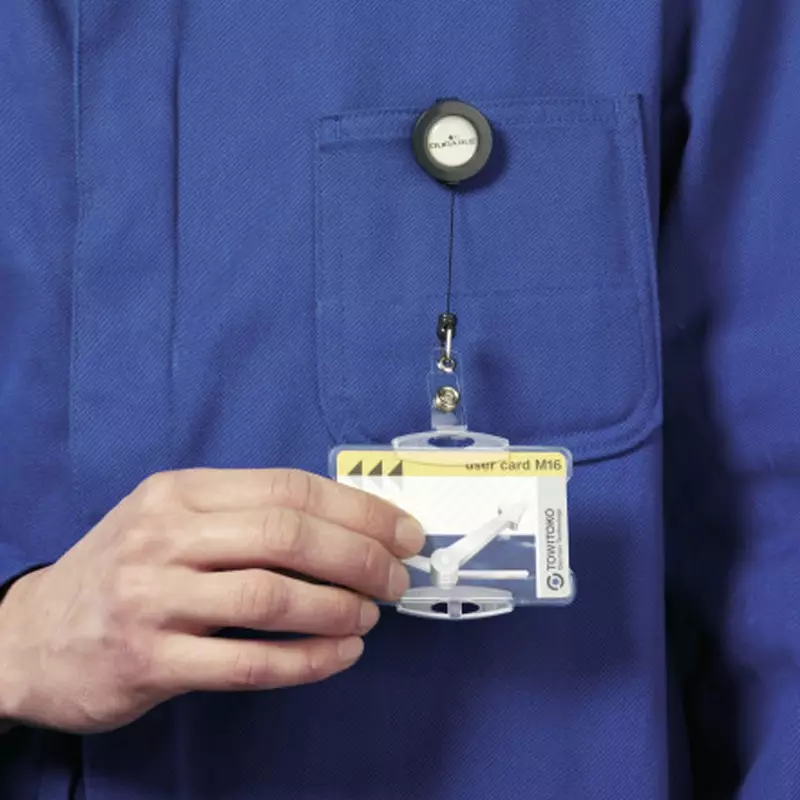 Mécanisme de déroulement durable pour porte-carte