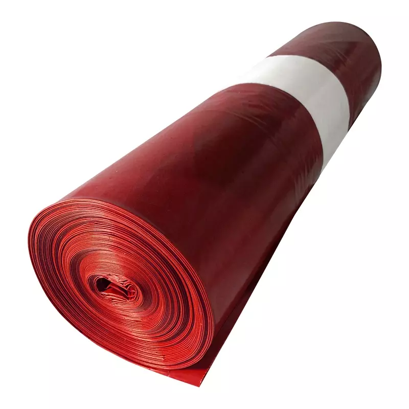 Sacs poubelle rouges en PEBD recyclé T70 65/25x140 cm