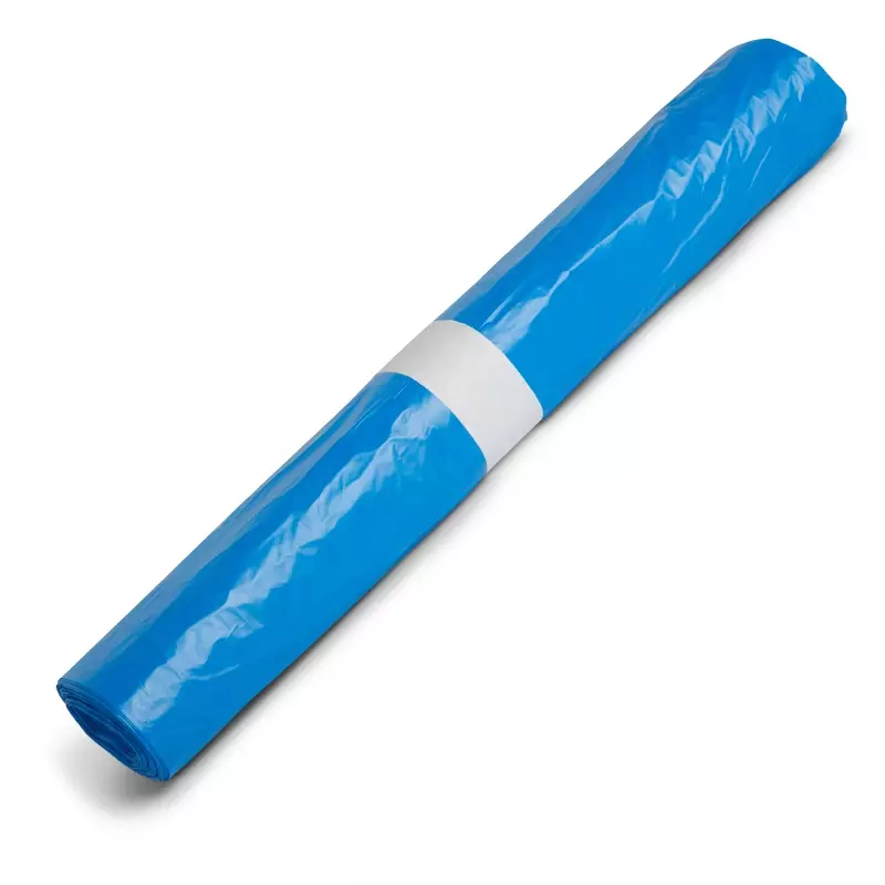 Afvalzakken blauw HDPE T25 80x110 cm
