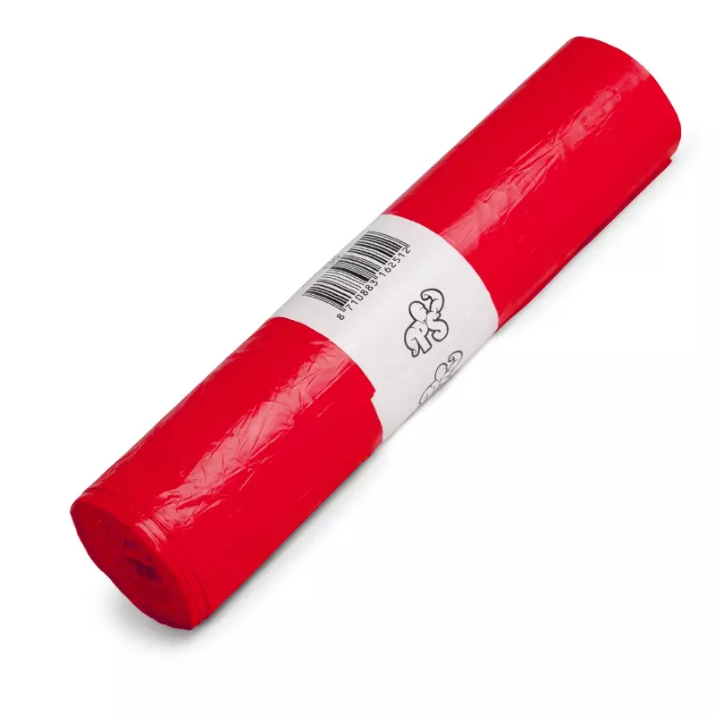 Sacs poubelle rouges en PEHD T30 70x110 cm