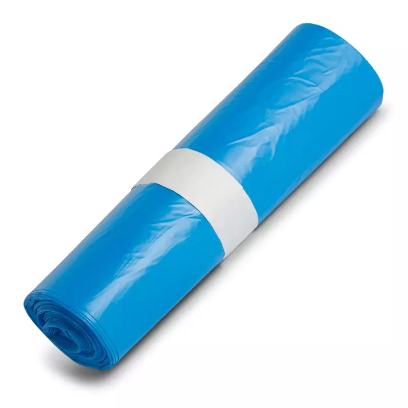 Afvalzakken blauw HDPE T25 90x110 cm