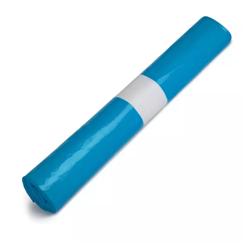Afvalzakken blauw HDPE T23 58x100 cm