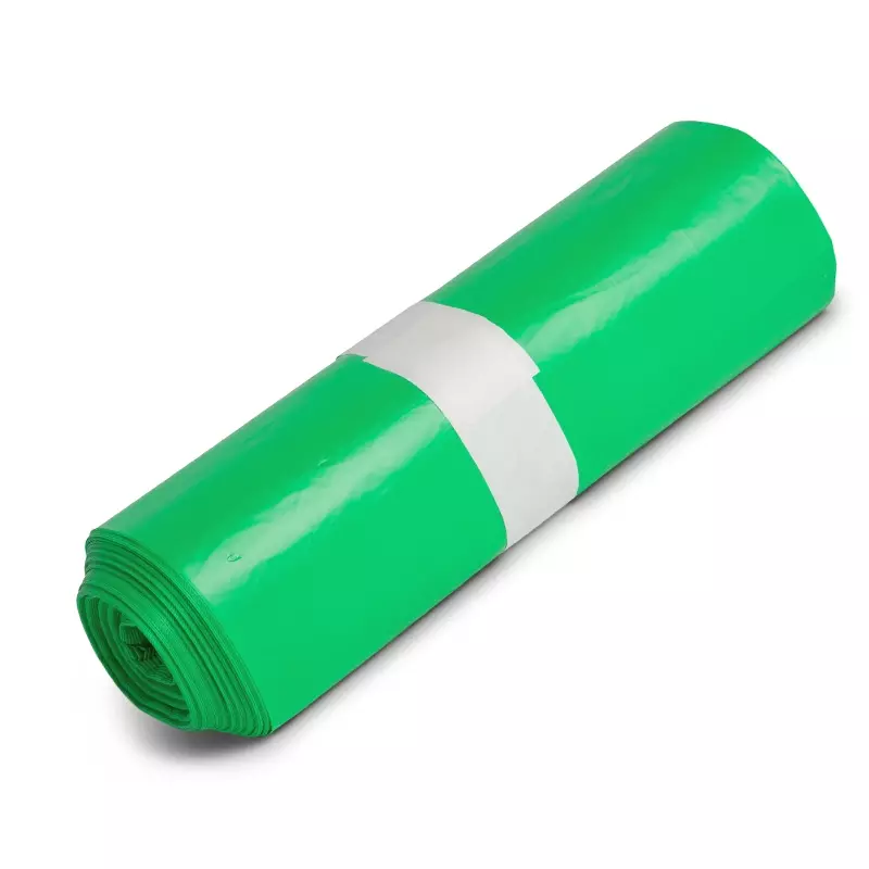 Afvalzakken groen HDPE T30 70x110 cm