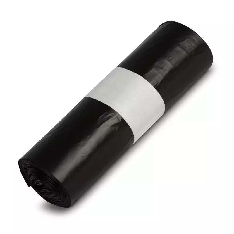 Waste bags black HDPE T25 90x125 cm