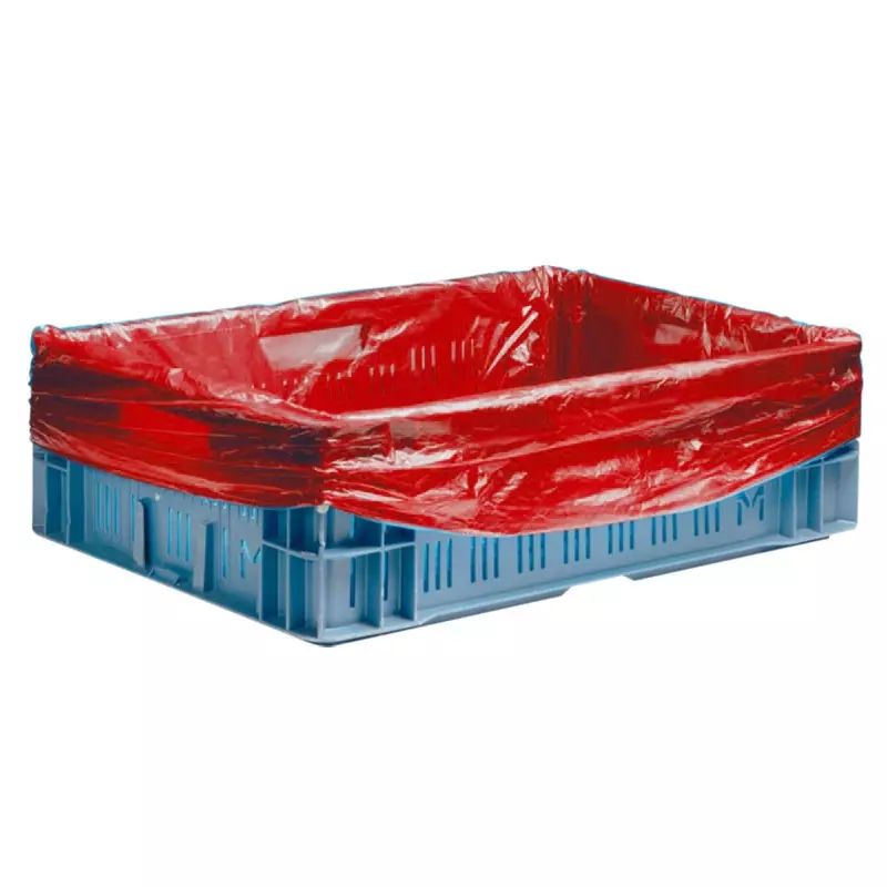 Kratzak HDPE 68/2x17x63 cm T20 rood