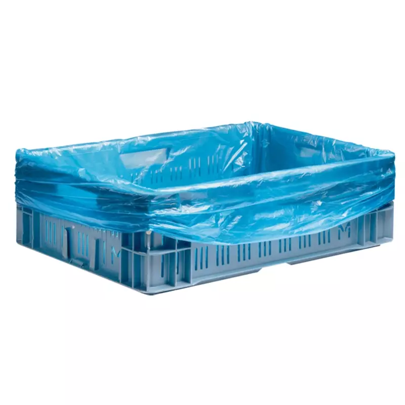 Sac de caisse en PEHD 68 x 17 x 63 cm T10 bleu