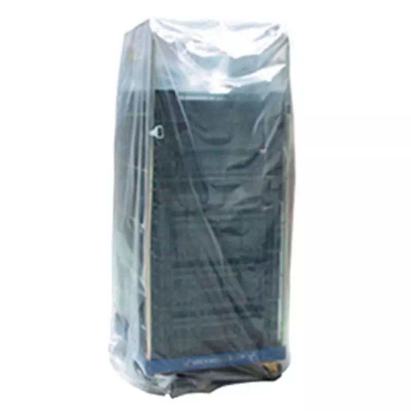 Container cover LDPE 1300+2x500x1600mm 35mu transparent