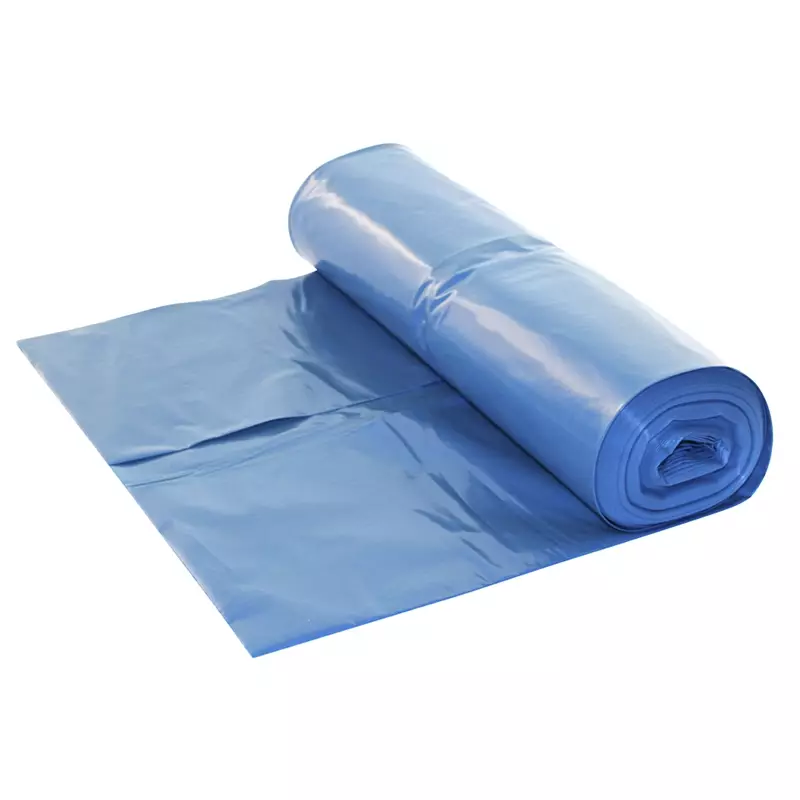 Hoes MDPE 130/2x50x105 cm 25 mu blauw