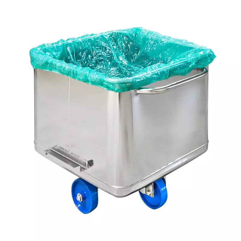 Afdekhoes normwagen C&P PE 72x84x25 cm 30 mu groen