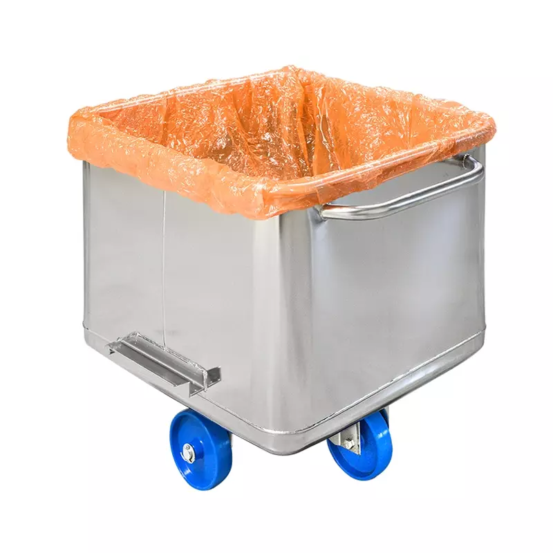 Afdekhoes normwagen C&P PE 72x84x25 cm 30 mu oranje