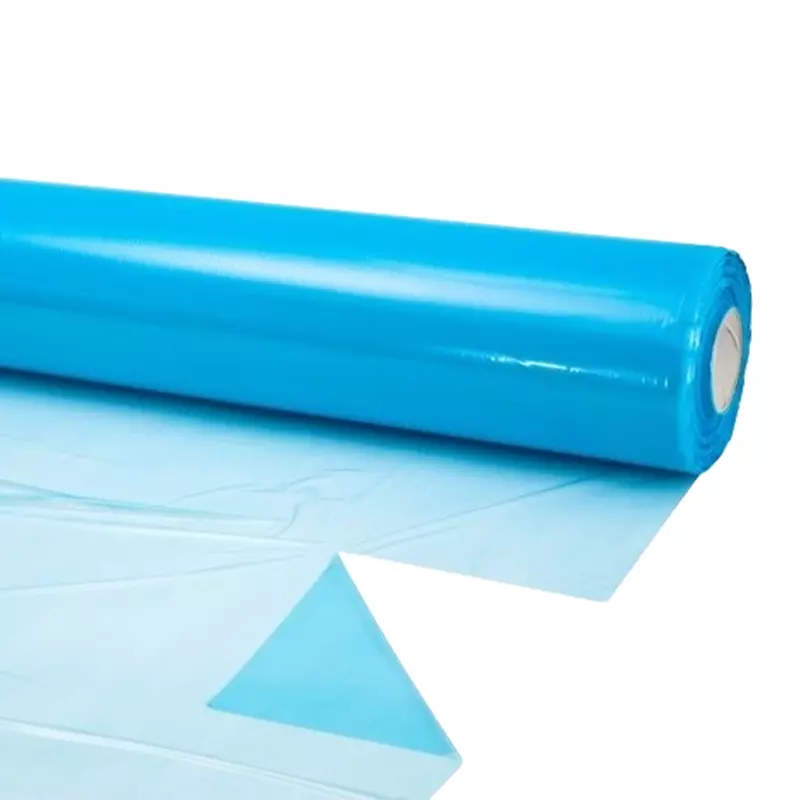 Feuilles polyLDPE 98x98 cm T45 bleu