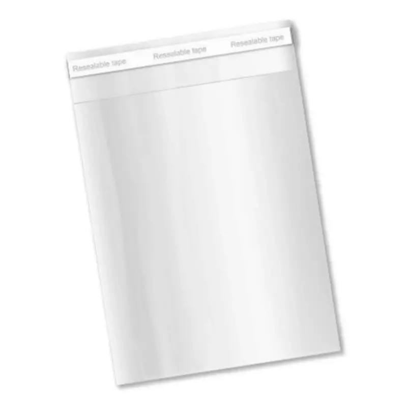 Tape-seal bag LDPE 225x305+40 mm 45 µm transparent